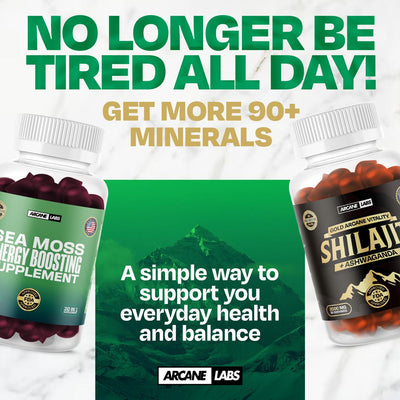 Arcane Sea Moss Caps (Energy & Libido Boosting)