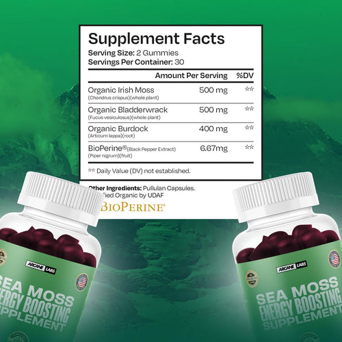 Arcane Sea Moss Caps (Energy & Libido Boosting)