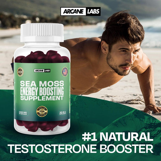 Arcane Sea Moss Caps (Energy & Libido Boosting)