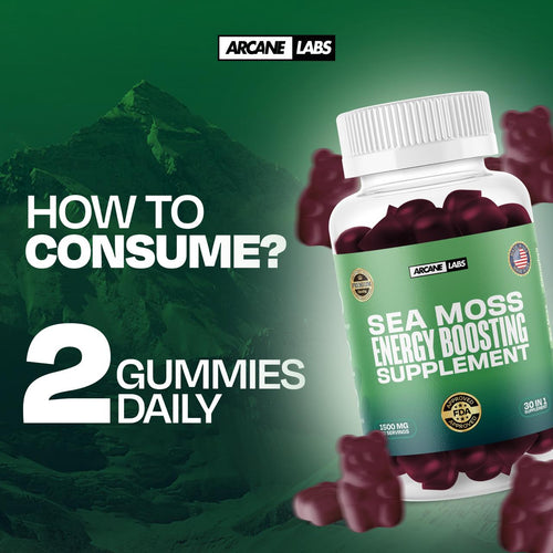 Arcane Sea Moss Caps (Energy & Libido Boosting)