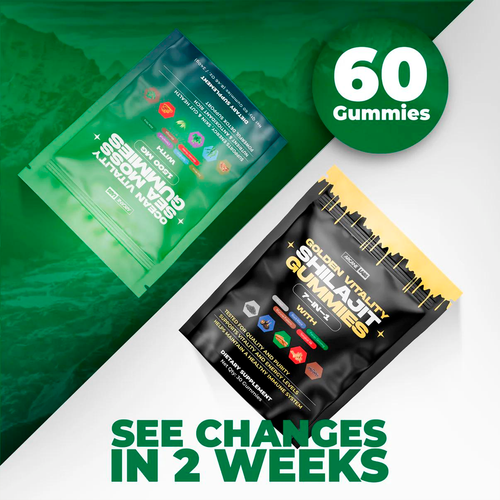 Arcane Shilajit & Sea Moss Gummies Bundle