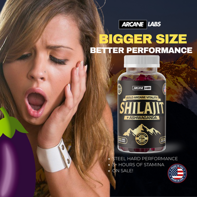 Arcane Shilajit w/ Ashwagandha Gummies