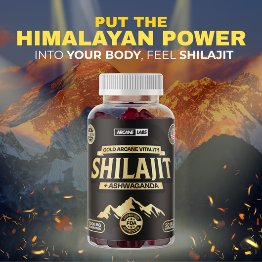 Arcane Shilajit w/ Ashwagandha Gummies