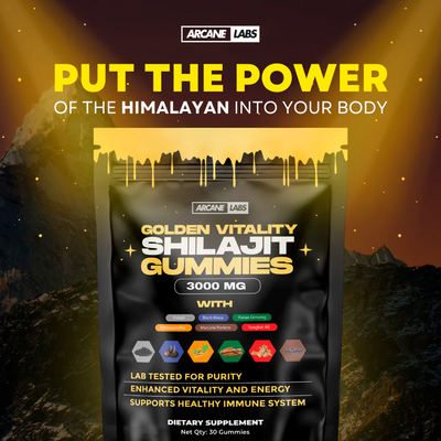 Arcane Shilajit & Sea Moss Gummies Bundle