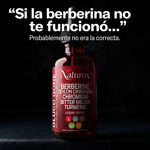 Naturox™ - Berberina Regulador de Azúcar en Sangre en Gotas