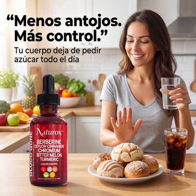 Naturox™ - Berberina Regulador de Azúcar en Sangre en Gotas